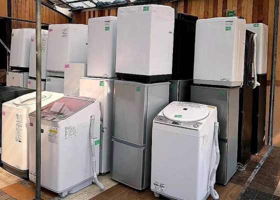 家電・家具の買取りの様子